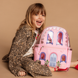 State Bags Mini Kane Backpack ~ Pink House