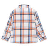 Mayoral Boys Button Down Check Overshirt ~ Nectar