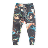 Munster Kids Slickme Sweatpants ~ Paint Swirl