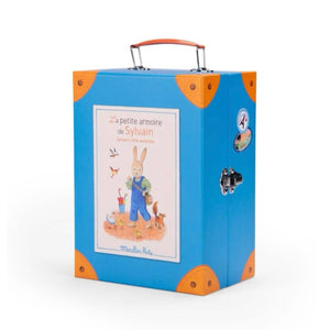 Moulin Roty The Big Family Sylvain Little Wardrobe Suitcase & Doll Set