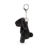 Jellycat Bashful Bunny Inky Bag Charm