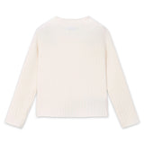 Mayoral Girls Ribbed Mock Neck l/s Top ~ Soy