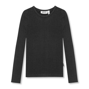 Molo Ruana l/s Top ~ Black