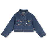 Billieblush Denim Jacket w/ Charms