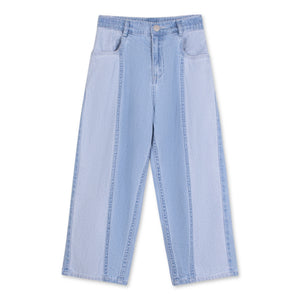 Wynken Lightweight Panel Jeans 7-12 ~ Medium Wash