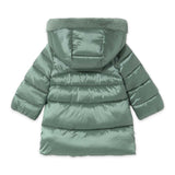 Mayoral Baby Girl Long Puffer Coat ~ Bayleaf