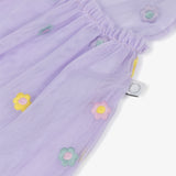Stella McCartney Baby Girl Flowers s/s Tulle Dress ~ Purple