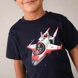 Mayoral Boys s/s Spaceship T-shirt ~ Navy