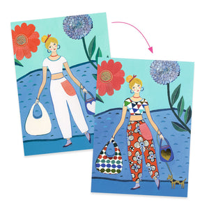 Djeco Fashion Magic Sticker Sheets
