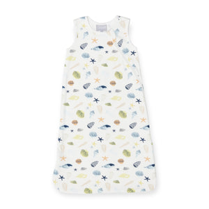 Coccoli Printed Sleepsack ~ Seashells/Cream