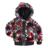 Appaman Girls Luna Hoodie Jacket ~ Winter Floral