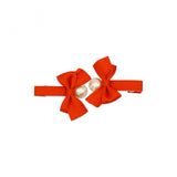 Milk x Soda Satin Pearl Ribbon Hair Clip