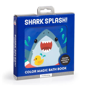 Mudpuppy Shark Splash! Color Magic Bath Book