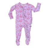 Lev Baby Ruffled Zipper Footie ~ Sylvie