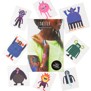 Tattly Spooky Squad Tattoo Set