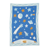 Biquette Night Sky Knit Midi Blanket ~ Deep Space