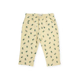 Bobo Choses Baby Pansy Flower Printed Zip Hoodie, T-Shirt & Pants Set ~ Light Yellow