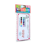 eeBoo Butterflies 12 Watercolors Tin