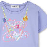 Billieblush Fun Chic s/s T-shirt & Tulle Skirt Set ~ Angel Blue/Multi