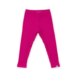 Oh Baby! Multi Bright Bows Ruffle Sweatshirt & Wide Ribbed Leggings Set ~ Barely Pink/Hot Pink
