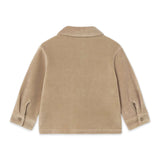 Mayoral Baby Boy Ribbed Velour Overshirt ~ Hazelnut