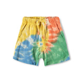 Molo Baby Dear Sweatshirt & Simms Shorts Set ~ Shiny Swirl