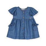 Mayoral Baby Girl Chambray Dress ~ Medium Wash