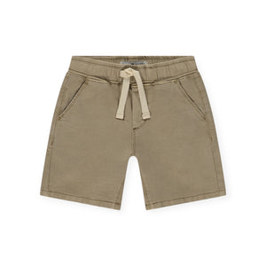 Babyface Boys Elastic Waist Shorts ~ Sand