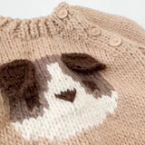 The Blueberry Hill Knit Dog Sweater ~ Latte