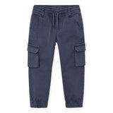 Mayoral Boys Soft Cargo Pants ~ Eclipse