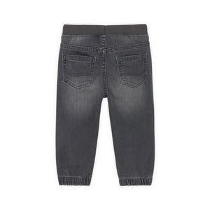 Mayoral Baby Boy Soft Denim Joggers ~ Dark Grey
