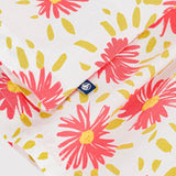 Petit Bateau Baby Sleeveless Big Flower Print Dress ~ White Multi