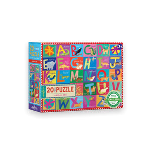 eeBoo Animal ABC 20pc Puzzle
