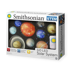 Toysmith Smithsonian 3D Led Solar System