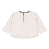 Petit Bateau Baby Animals Graphic l/s T-Shirt ~ Oatmeal