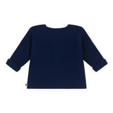 Petit Bateau Knit Cardigan ~ Navy