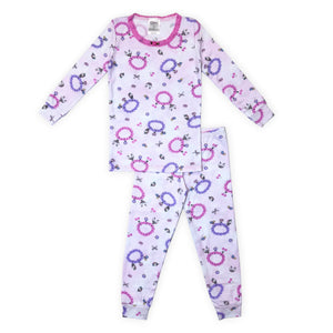 Esme Girls l/s Pj Set ~ Charm Bracelets