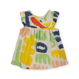 Bobo Choses Baby Ruffle Woven Dress ~ Carnival