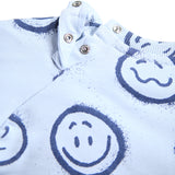Molo Baby Disc Sweatshirt & Simeon Sweatpants Set ~ Blue Moon Moods