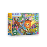 eeBoo Big Cats 20pc Puzzle