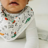 Loulou Lollipop x Eric Carle Bandana Bib Set ~ Alphabet