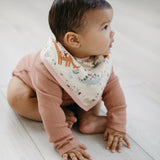 Loulou Lollipop Muslin Bandana Bib Set ~ Baby Dinomite