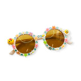 Sadie's Moon Embellished Sunglasses ~ Flower and Sun