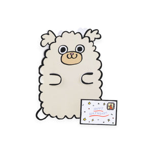 Wrap Dog with Mini Card Birthday Card