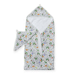 Loulou Lollipop x Eric Carle Hooded Towel Set ~ Alphabet