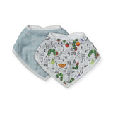 Loulou Lollipop x Eric Carle Bandana Bib Set ~ Alphabet