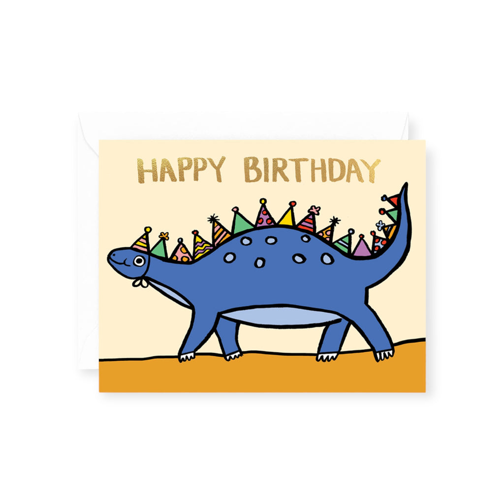 Wrap Party Dino Birthday Card – Born Yesterday