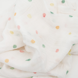 Little Unicorn Cotton Muslin Swaddle ~ Party Dots