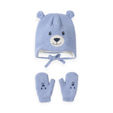 Mayoral Baby Boy Hat & Glove Set ~ Sky Blue