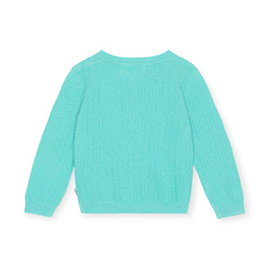 Molo Baby Blake Cardigan ~ Pacific